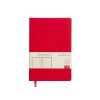 Блокнот А5 Megapolis Velvet, красный