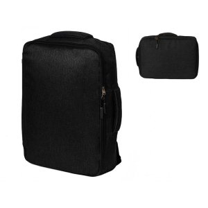 Рюкзак-трансформер Turnover, черный Рюкзак-трансформер Turnover, черный