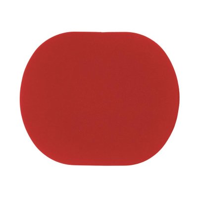 ПАТЧ ОВАЛ soft-touch (красный) 6,0 х 5,0 см