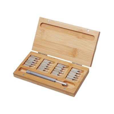 Набор отверток 24-в-1, натуральный