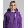 Толстовка на молнии с капюшоном Unit Siverga, фиолетовая