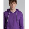 Толстовка на молнии с капюшоном Unit Siverga, фиолетовая