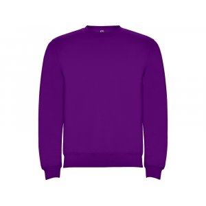 Свитшот с начесом Clasica унисекс, фиолетовый Свитшот с начесом Clasica унисекс, фиолетовый
