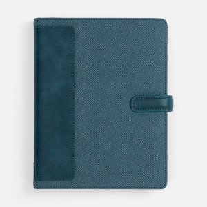 Ежедневник-органайзер Twill, недатированный, синий