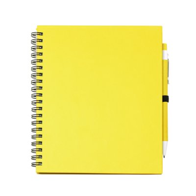 Блокнот Leynax с ручкой, жёлтый