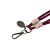 Брелок-браслет Bohemian, бургунди