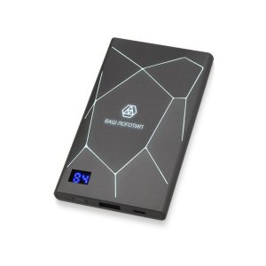 Портативное зарядное устройство XOOPAR GEO, мокрый асфальт Портативное зарядное устройство XOOPAR GEO, мокрый асфальт