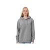Толстовка с капюшоном оверсайз Lisbon унисекс, серый меланж