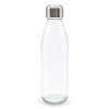 Бутылка стеклянная с манжетой и держателем Glassy, красная