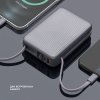 Внешний АКБ NRG Turbo Cable 20000 mAh, 22,5Вт, графит, Deppa