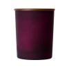 Свеча соевая ароматическая в стекле Niort, бордовая