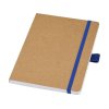 Блокнот Berk формата из переработанной бумаги, cиний
