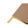 Еженедельник недатированный А6 Total beige с нашивкой, бежевый