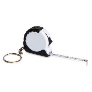 Рулетка-брелок Habana 1 м, белый Рулетка-брелок Habana 1 м, белый
