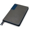 Ежедневник A5 недатированный Molfetta в мягком переплёте, серо-синий