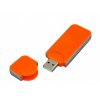 USB-флешка на 4 Гб в стиле I-phone, прямоугольнй формы, оранжевый