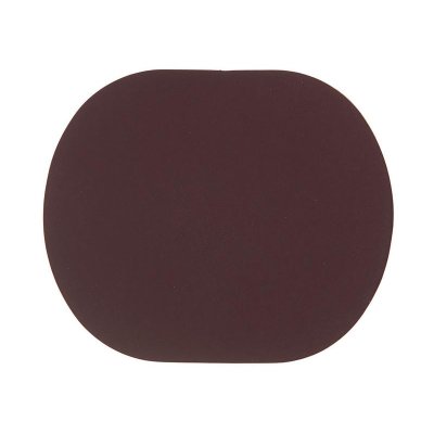ПАТЧ ОВАЛ soft-touch (коричневый ) 6,0 х 5,0 см