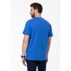 Футболка унисекс хлопок 150, 52, Синий