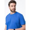 Футболка унисекс хлопок 150, 52, Синий