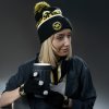 Образец вязанные перчатки с сенсорными пальцами, 100% аркил