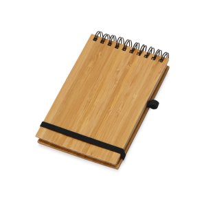 Блокнот B7 Kawasaki с обложкой из бамбука, натуральный