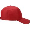 Бейсболка Poly 5-ти панельная 120 гр, красный