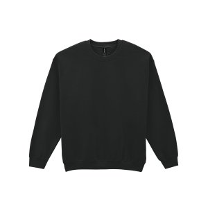 Свитшот HEAVY BLEND, ЧЕРНЫЙ 3XL
