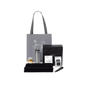 Подарочный набор Re:f. Walk с палантином, шопером и термосом