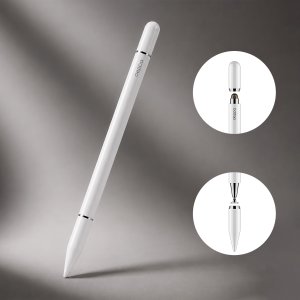 Стилус универсальный Pro Stick для планшетов и смартфонов, белый, Deppa