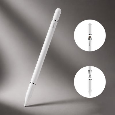 Стилус универсальный Pro Stick для планшетов и смартфонов, белый, Deppa