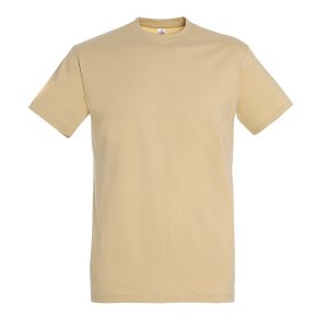 Футболка мужская IMPERIAL, песочный, 2XL 100% хлопок, 190г/м2