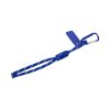 Брелок-веревочка на карабине Trinket, синий