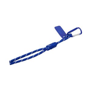 Брелок-веревочка на карабине Trinket, синий Брелок-веревочка на карабине Trinket, синий