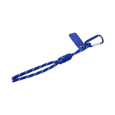 Брелок-веревочка на карабине Trinket, синий