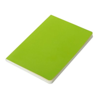 Блокнот Wispy 2.0, гибкая обложка A5, 64 листа в линейку, зеленое яблоко