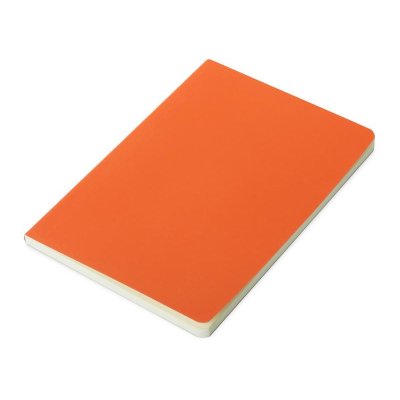 Блокнот Wispy 2.0, гибкая обложка A5, 64 листа в линейку, оранжевый
