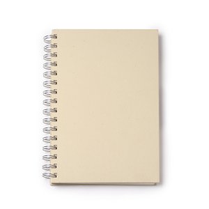 Блокнот на пружине RANIC, бежевый