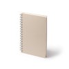 Блокнот на пружине RANIC, бежевый