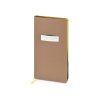 Еженедельник недатированный А6 Total beige с нашивкой, бежевый
