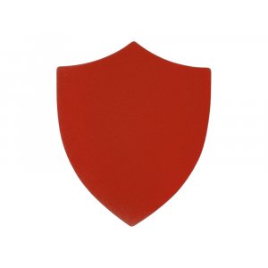 ПАТЧ ЩИТ nubuk (красный) 6,6 х 5,5 см ПАТЧ ЩИТ nubuk (красный) 6,6 х 5,5 см