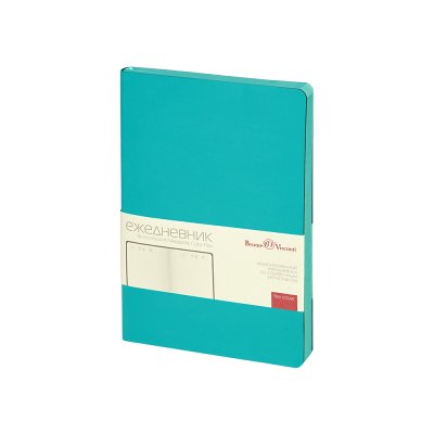 Ежедневник недатированный А5 Megapolis Color Flex New, морская волна
