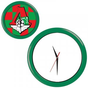Часы настенные "ПРОМО" разборные ; зеленый,D28,5 см; пластик