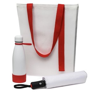 Подарочный набор Rain & Warm, красный