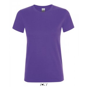 Фуфайка (футболка) REGENT женская,Темно-фиолетовый XL