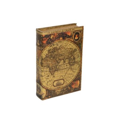 Подарочная коробка "Карта мира" L