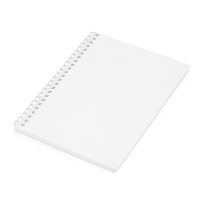 Блокнот на мягкой спирали А5 Sahara, 60 листов 70 гр/м2, белый