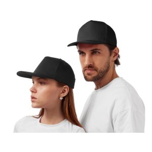 Бейсболка Mix 5-ти панельная 180 гр, черный