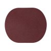 ПАТЧ ОВАЛ nubuk (коричневый ) 6,0 х 5,0 см