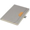 Блокнот А5 из RPET Harvey, 80 листов FSC бумага, серый