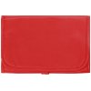 Несессер для путешествий со съемной косметичкой Flat, красный